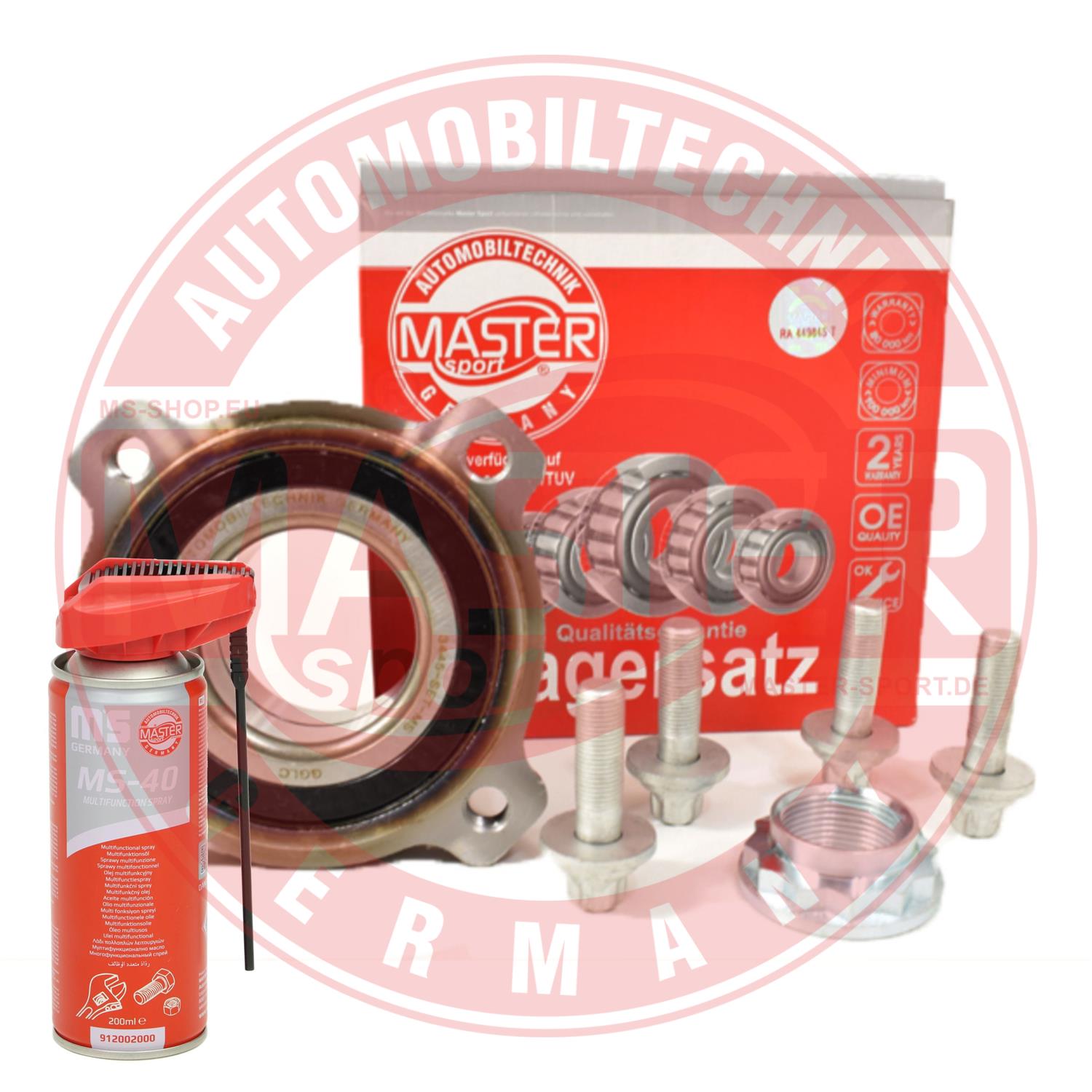 MASTER-SPORT GERMANY 3445-SET-MSP PROMO Σετ ρουλεμάν τροχών for BMW